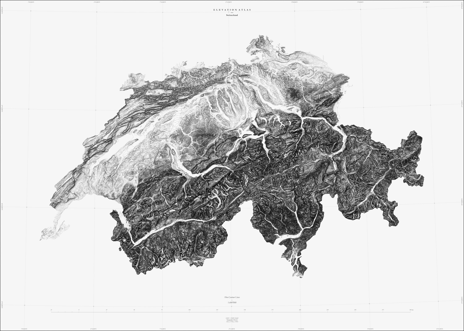 Muriz Djurdjevic and Thomas Paturet, ATLAS OF PLACES. Switzerland Collection